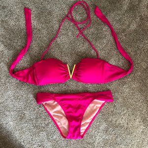 Victoria's Secret swimsuit - Hot pink & like new